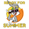 Looney Tunes Bugs Bunny Ready For Summer