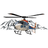 Helicopter in action