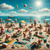 Pigs on the Beach