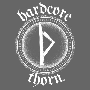 Hardcore Thorn (white design)