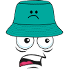 freaking out bucket hat