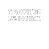 Dog Hair Cotton Blend Tee