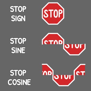 Stop Sign, Stop Sine, Stop Cosine
