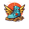 Sneaker Heaven with Wings