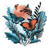 Butterflies planet