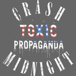 CRASH MIDNIGHT TOXIC PROPAGANDA PAINT TEE