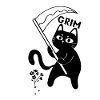 grim kitty