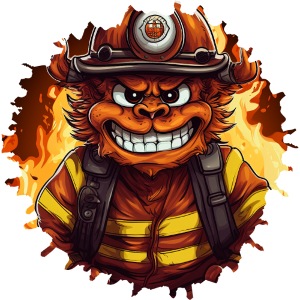 Firefighter monster