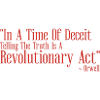 In A Time Of Deceit