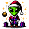 Santa Alien