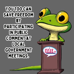 Public Comment Lizard Design