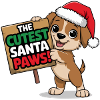 Cutest Santa Paws