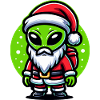 Santa Alien