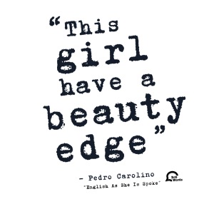 This girl have a beauty edge