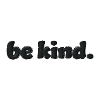 Be kind embroidered