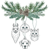 Animal Ornament Festivity