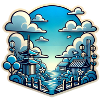 Sky blue