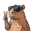 Cool Capybara in Glasses