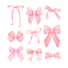 Hair bow pink