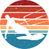 Sunset Kite Surf Silhouette