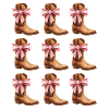 Cowgirl Boots and Pink Bows Rodeo