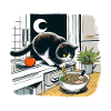 Moonlit Cat Noodle Quest