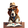 Sock Mystery Detective Dog