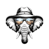 Elephant Bucket Hat