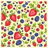 Mixed Berry Seamless Pattern