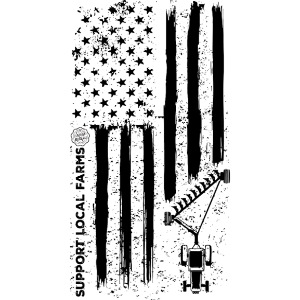 Support Local Farms Flag