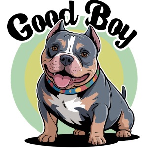 American Bully Dog Design - Bold & Loyal