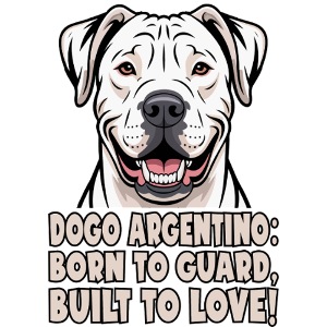 Dogo Argentino Design - Bold & Noble