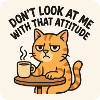 Unimpressed cat