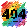 Rainbow 404 Error Tee