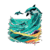 Pixel Beach CRT Dreams
