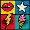 Kiss & Cone Pop