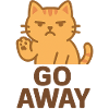 Grumpy Cat Go Away Cartoon