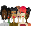 "United – Bold & Beautiful Women Art"