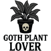 Goth Plant Skull Design