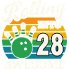 Retro Bowling 28th Birthday Celebration