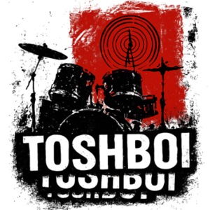 Toshboi abstract drums design
