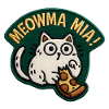 Meowma Mia Embroidered Patch