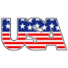 American Flag USA Logo