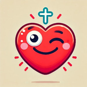 DALLE 2025 09 13 15 56 10 A winking heart sh