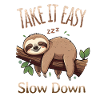 Sloth Take It Easy 
