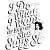 Own It: She Says So