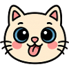 Kawaii Cat Face