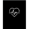 Heartbeat Minimal Line Heart