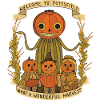 Harvest Family Pumpkin Scarecrow Banner
