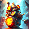 Clockwork Steam Engine